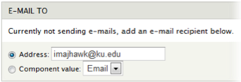 webform email